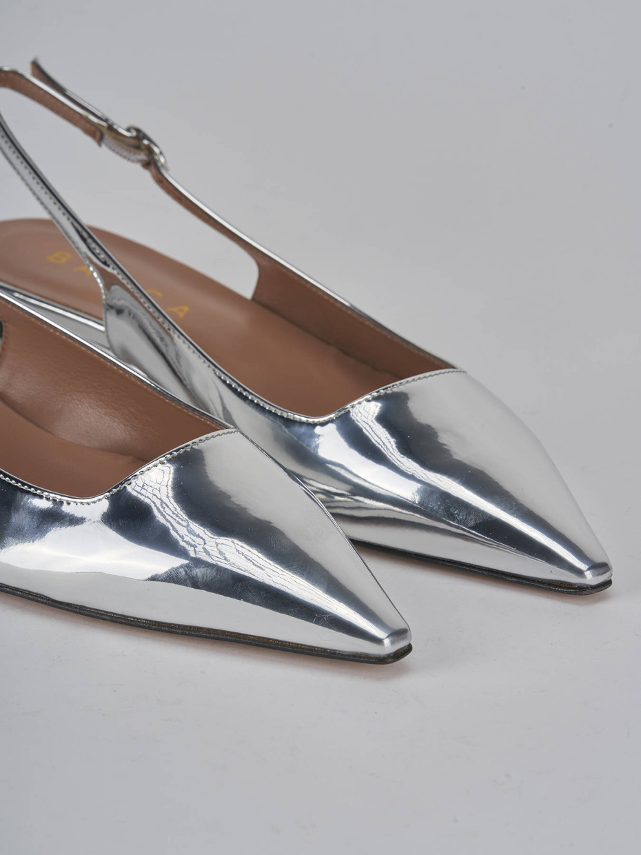 Decollete argento specchio online
