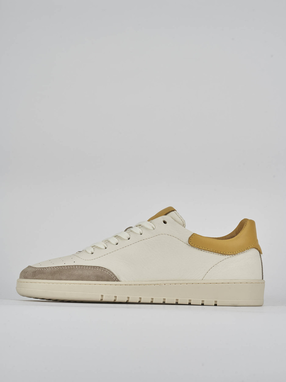 Sneakers pelle bianco