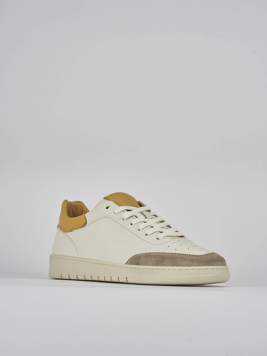 Sneakers pelle bianco