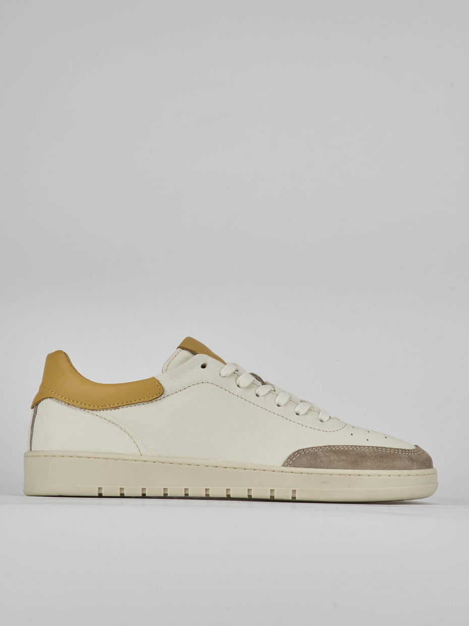 Sneakers pelle bianco