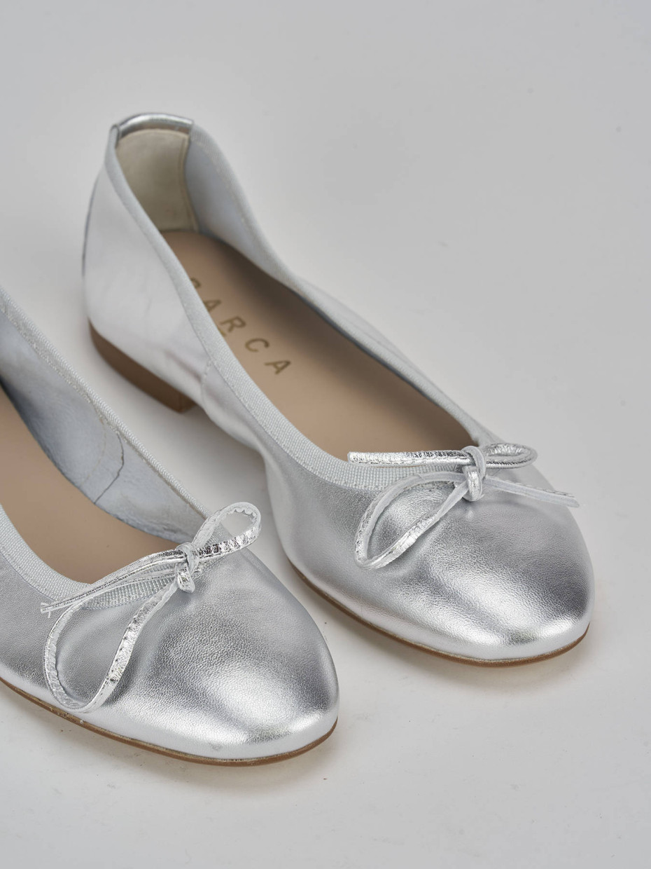 Scarpe ballerine argento hotsell