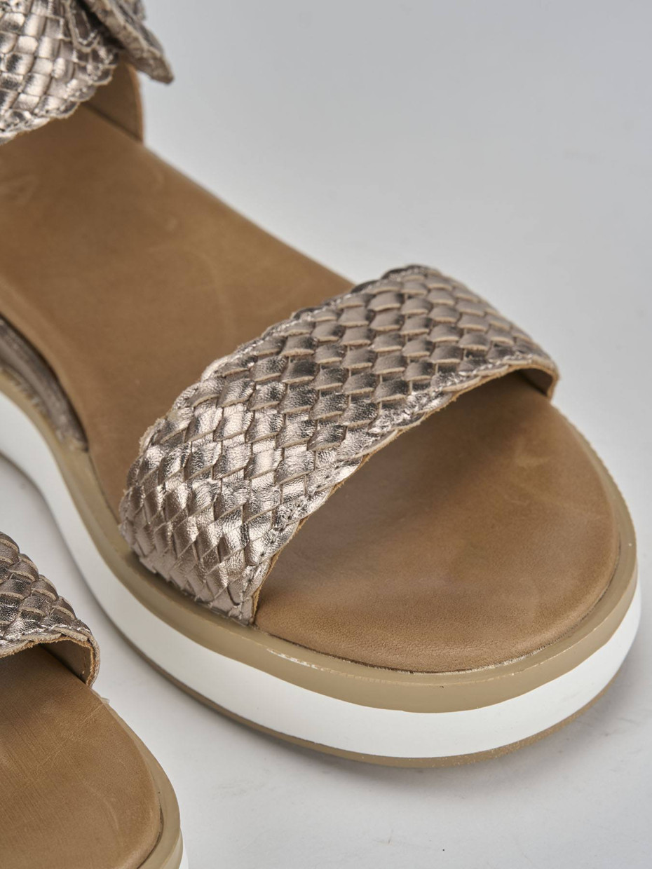 Sandali zeppa 3 cm hot sale