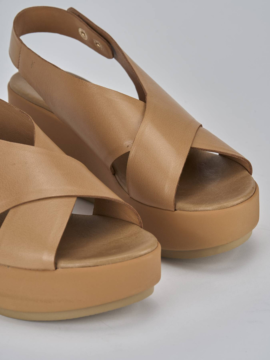 Sandali zeppa 6 cm new arrivals