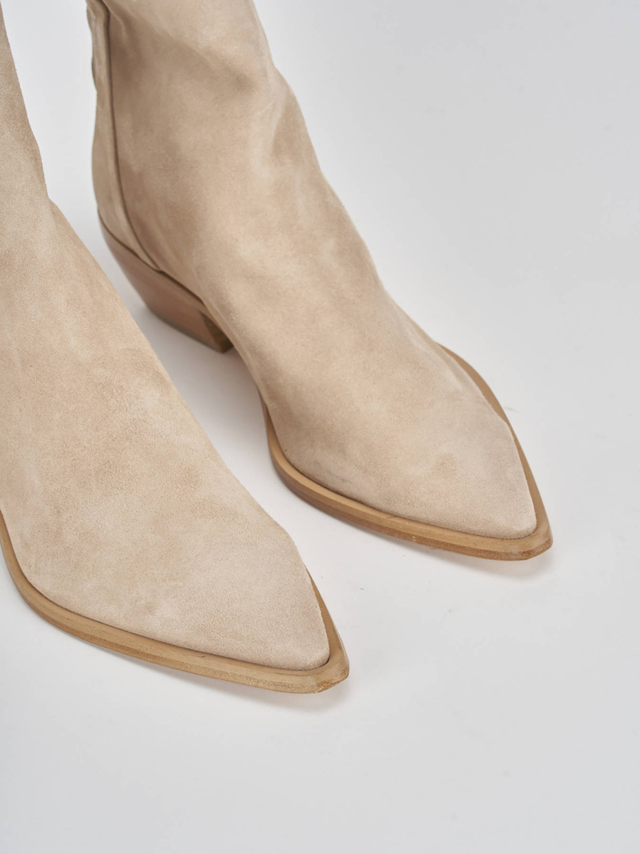 Stivaletto beige best sale