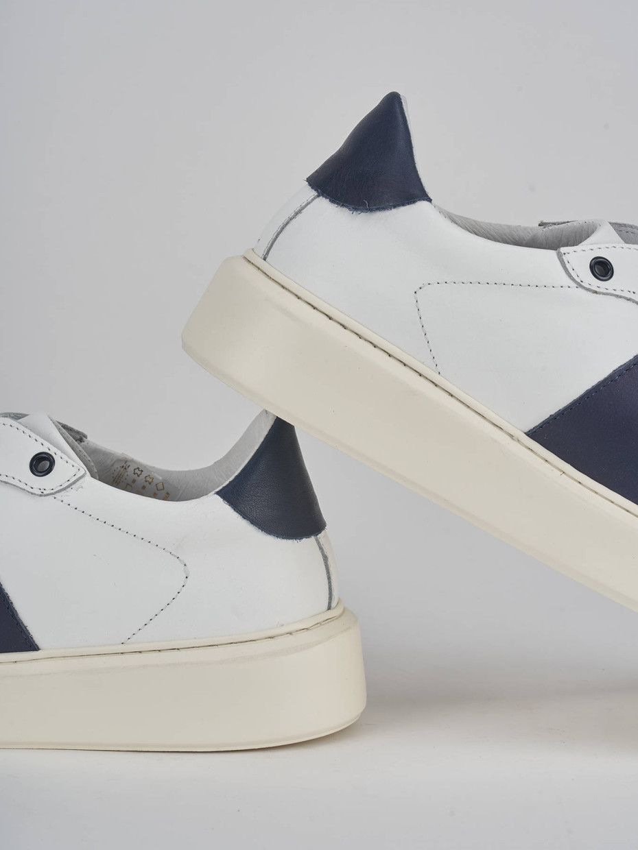 Sneakers pelle bianco