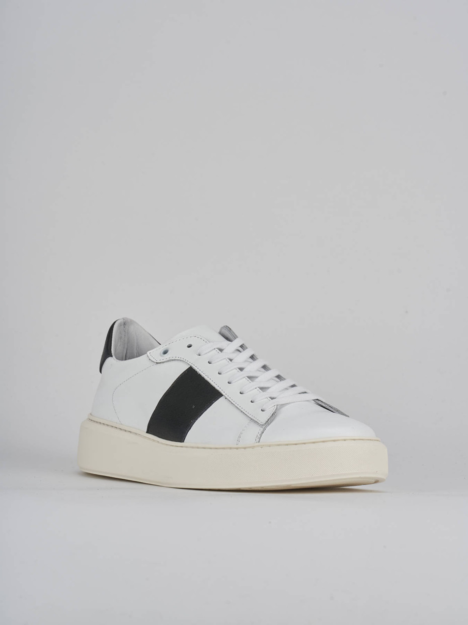 Sneakers pelle bianco