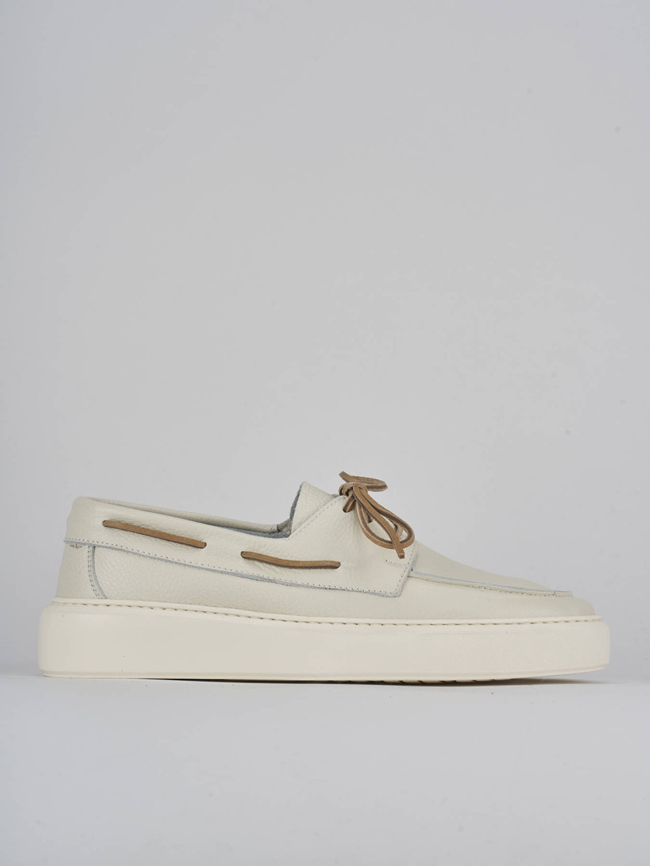 Sneakers pelle bianco