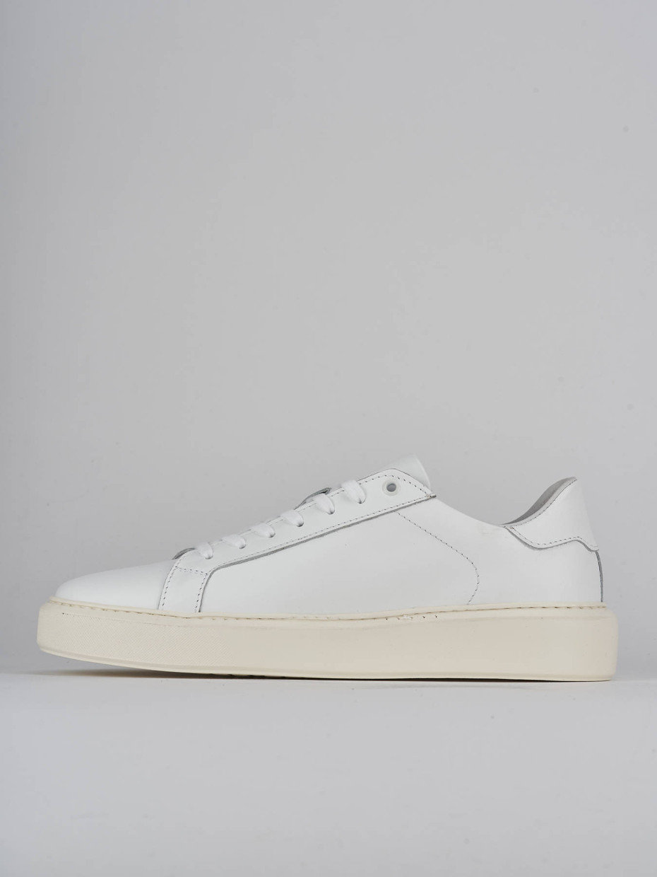 Sneakers pelle bianco