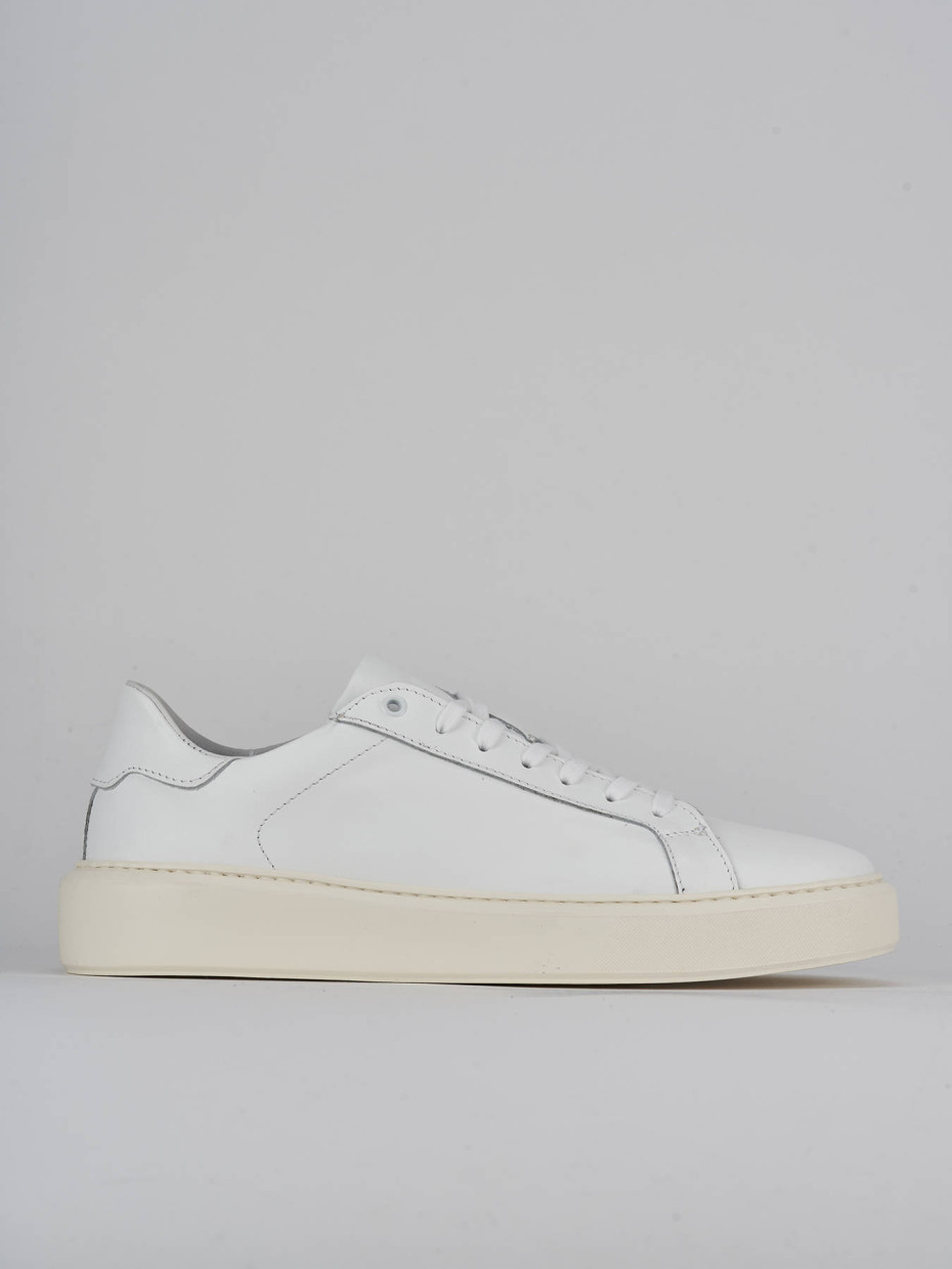 Sneakers pelle bianco