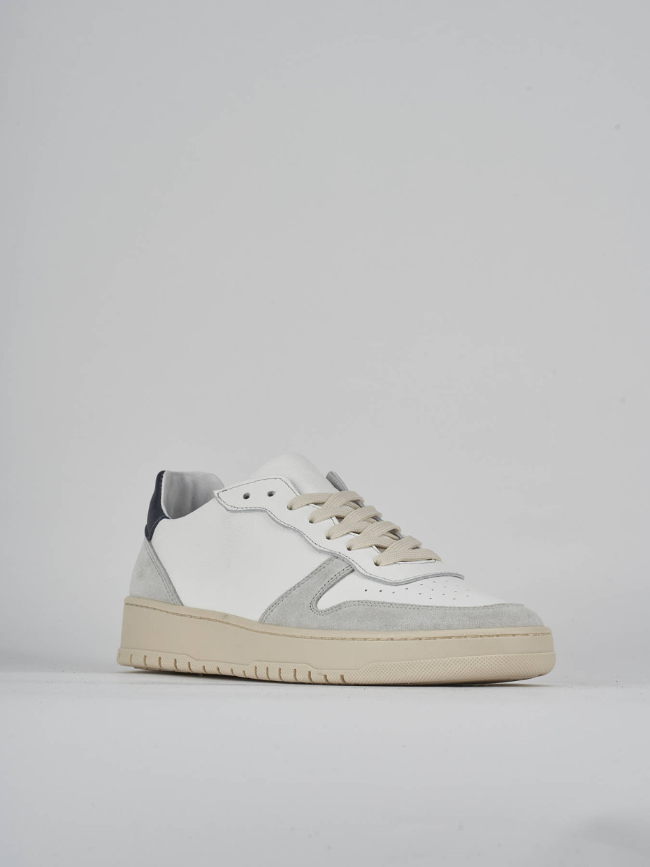 Sneakers pelle bianco