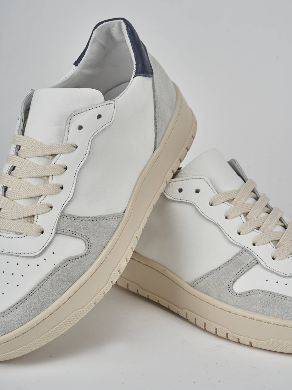 Sneakers pelle bianco