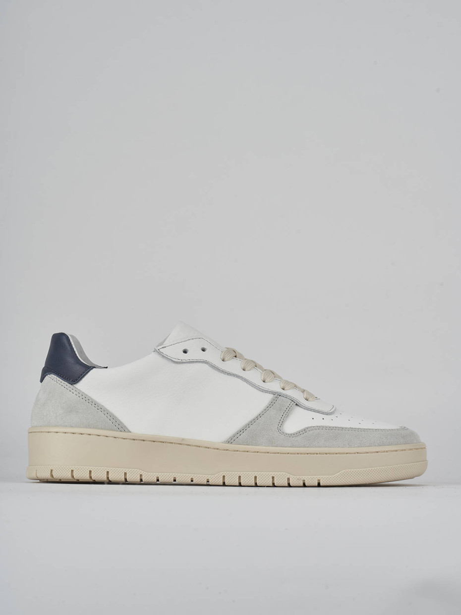 Sneakers pelle bianco