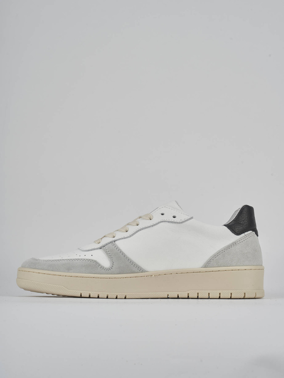 Sneakers pelle bianco