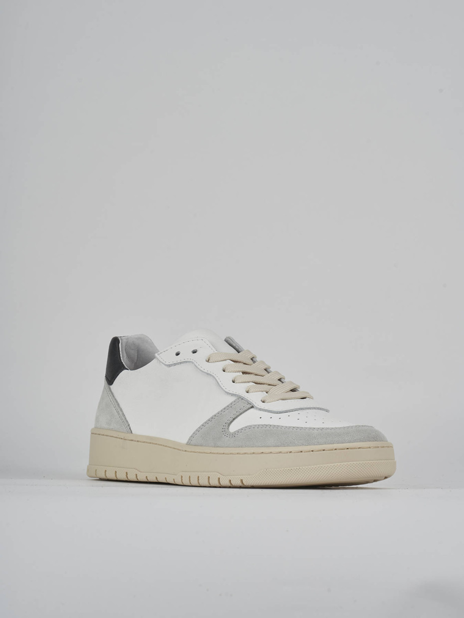 Sneakers pelle bianco