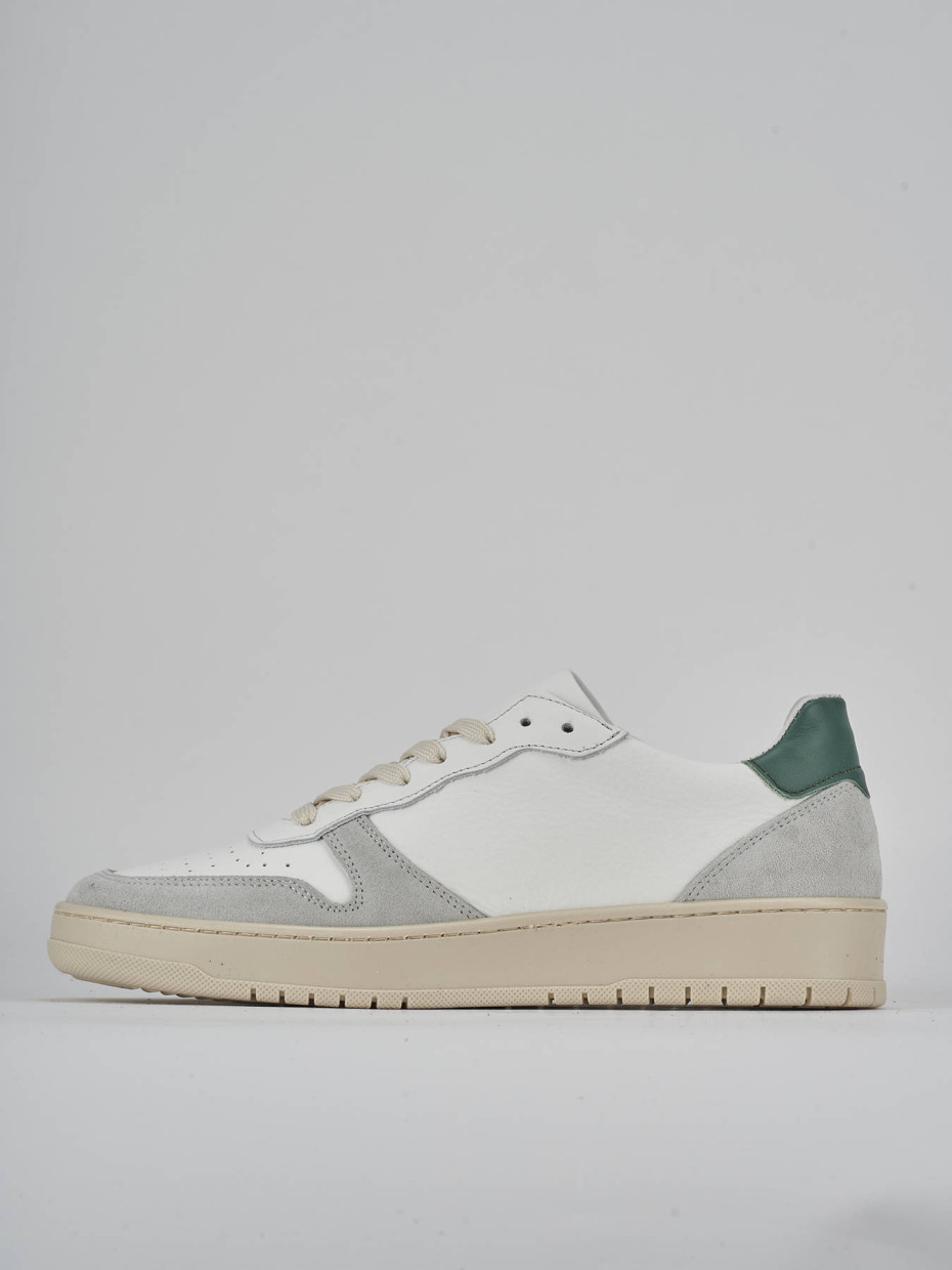 Sneakers pelle bianco