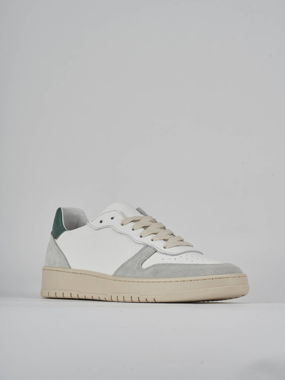 Sneakers pelle bianco