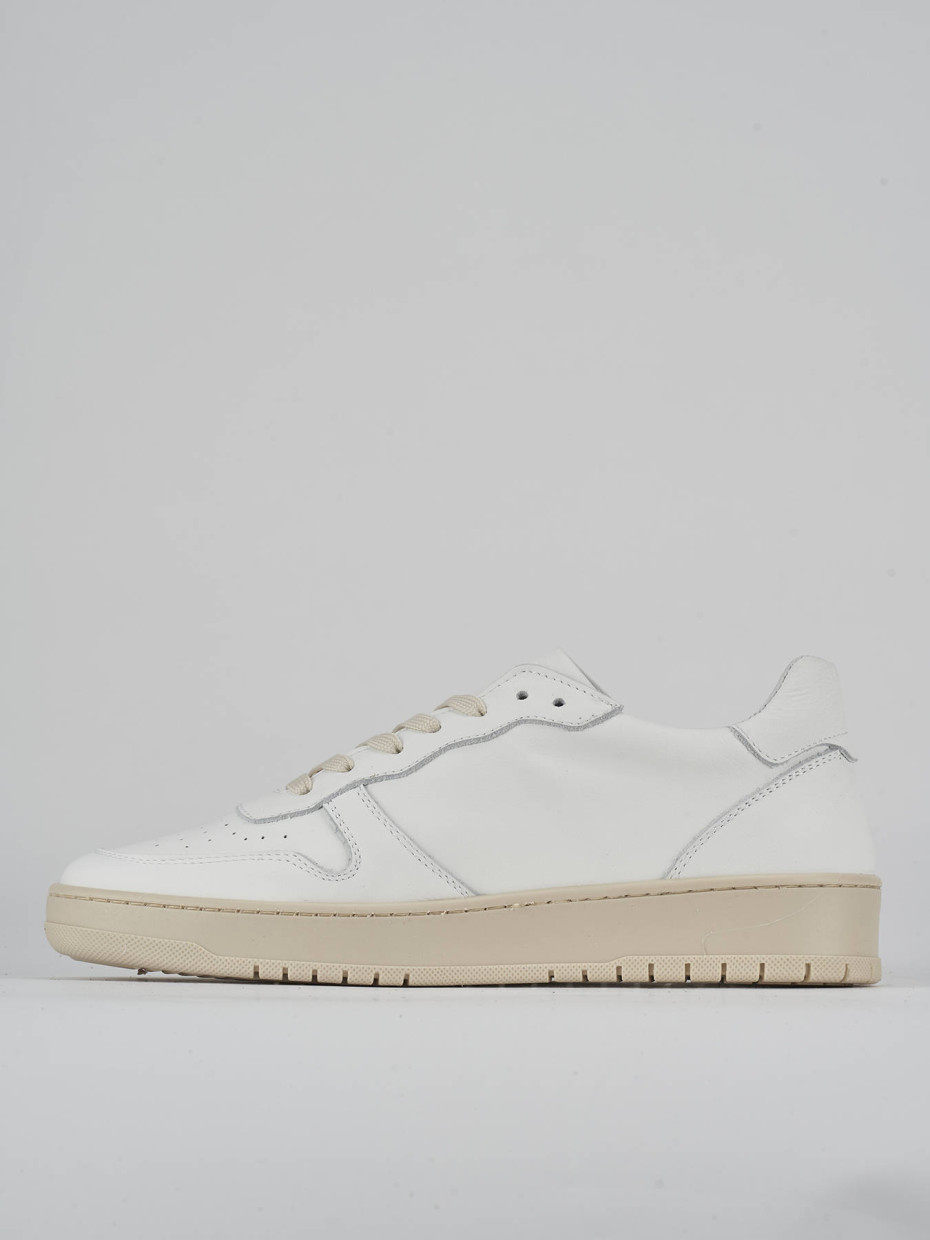 Sneakers pelle bianco