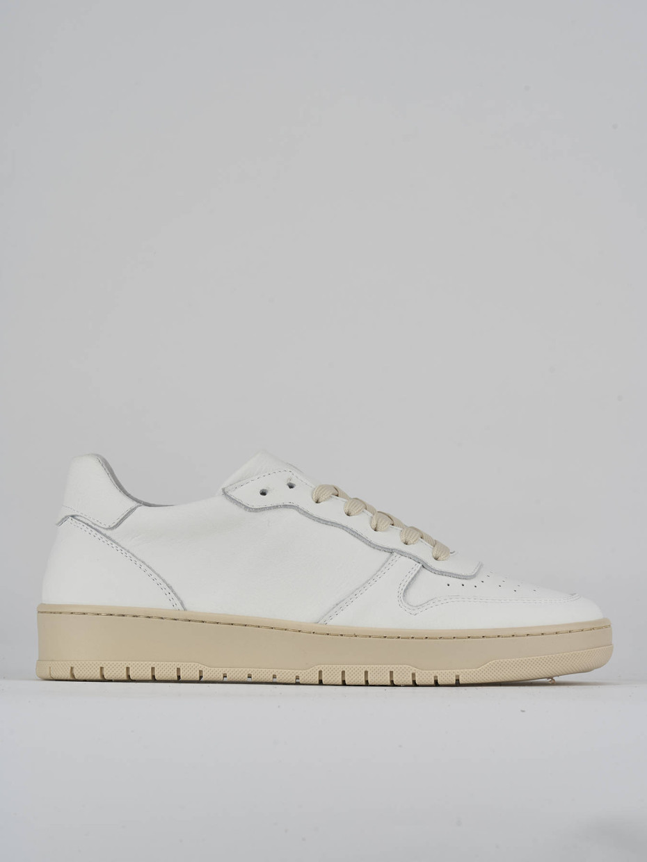 Sneakers pelle bianco