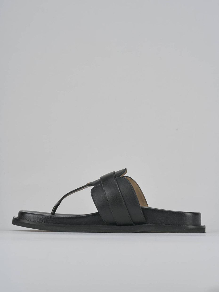 Ciabatte pelle nero