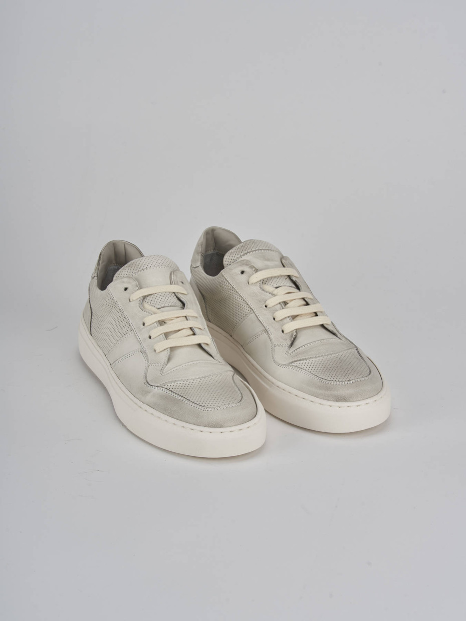 Sneakers pelle bianco