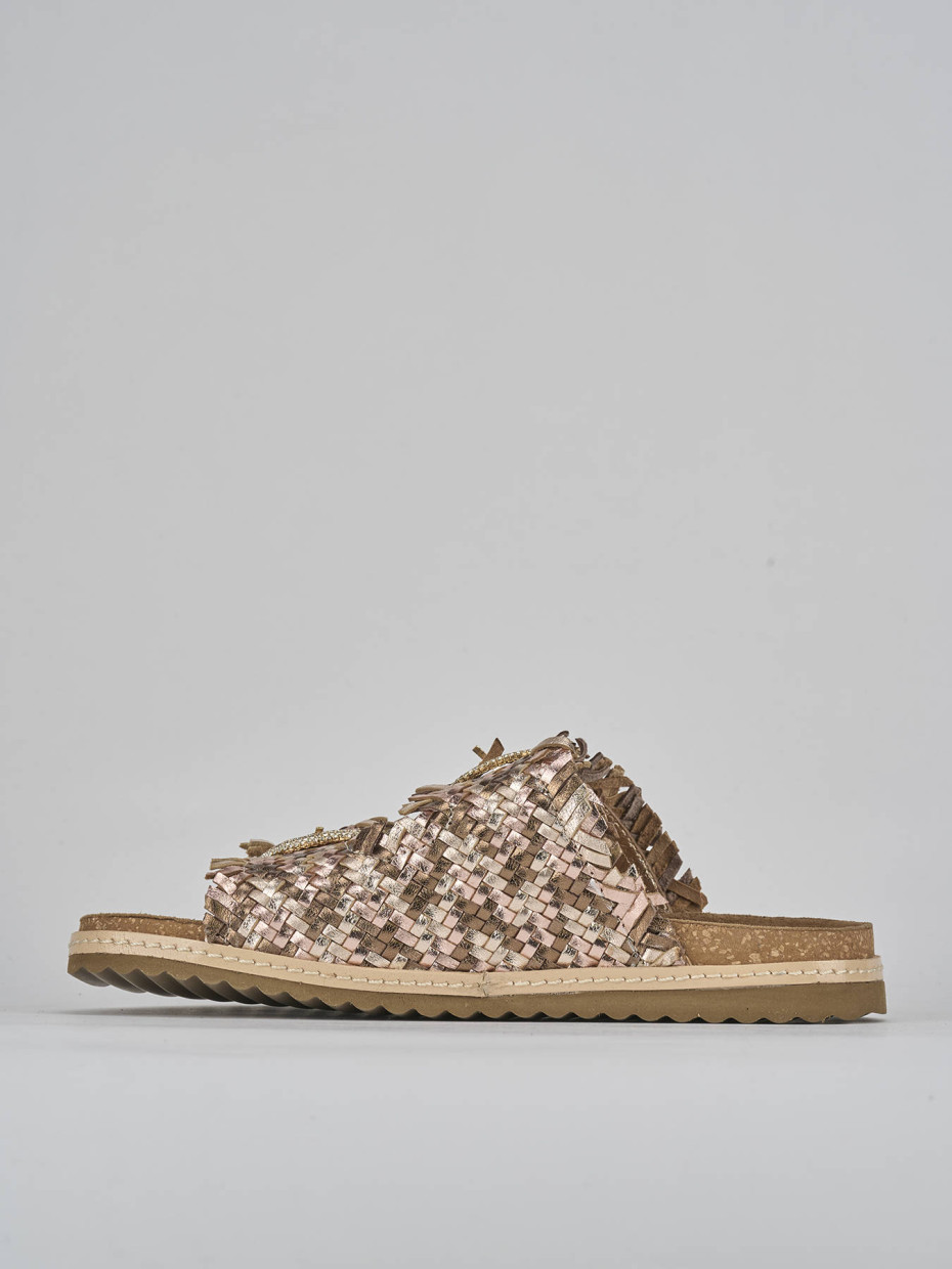 Ciabatte pelle multicolor