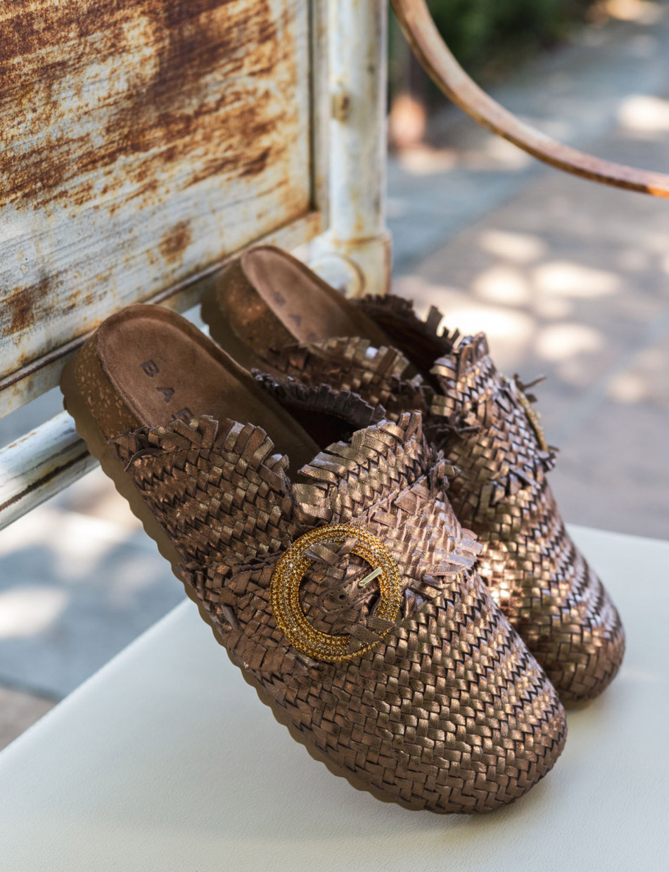 Sabot in pelle outlet