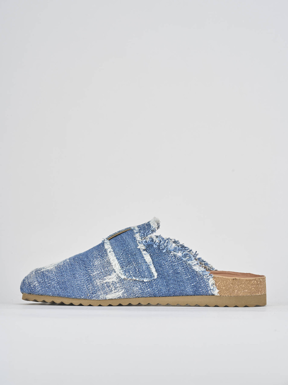 Sabot pelle jeans