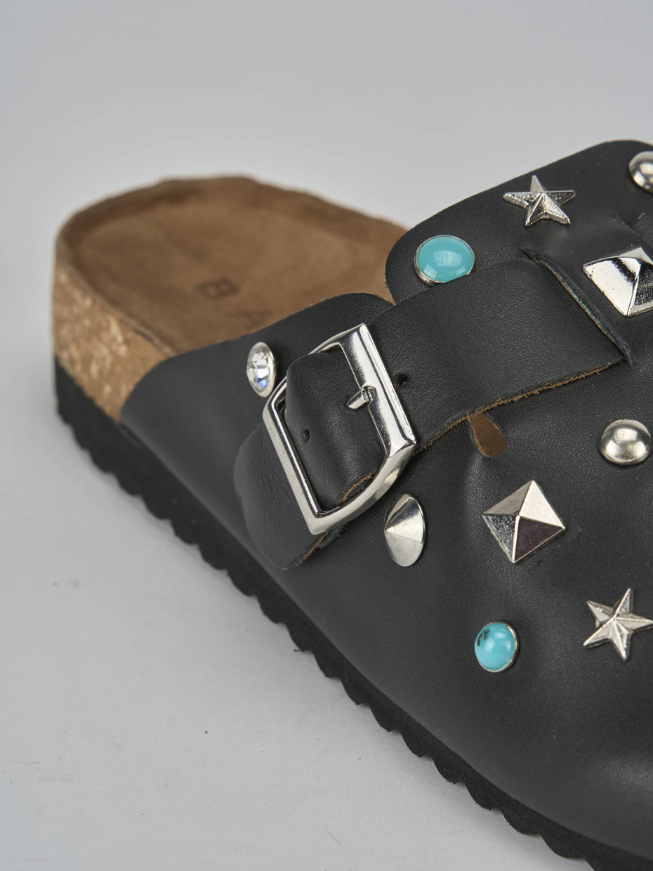 Sabot nero pelle store