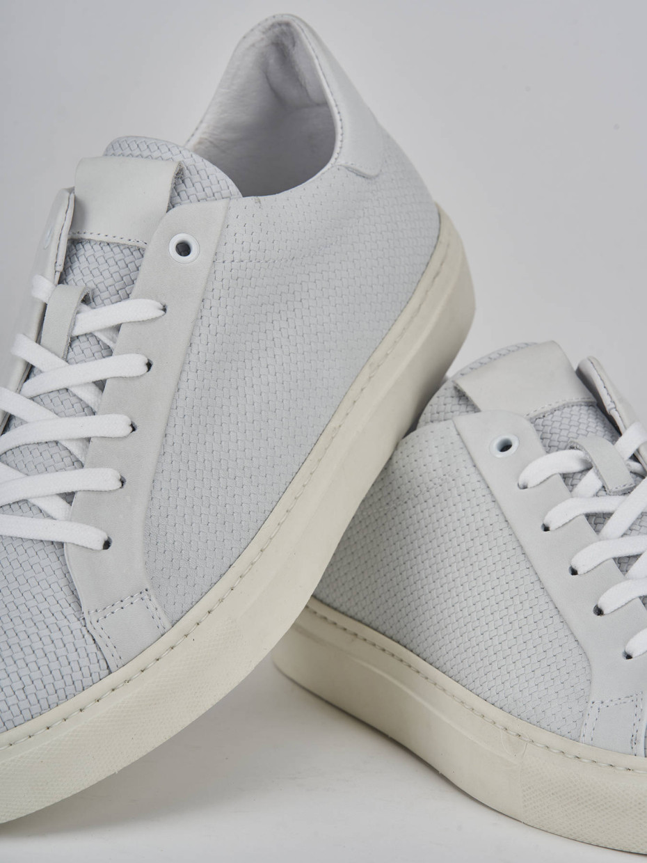 Sneakers pelle bianco