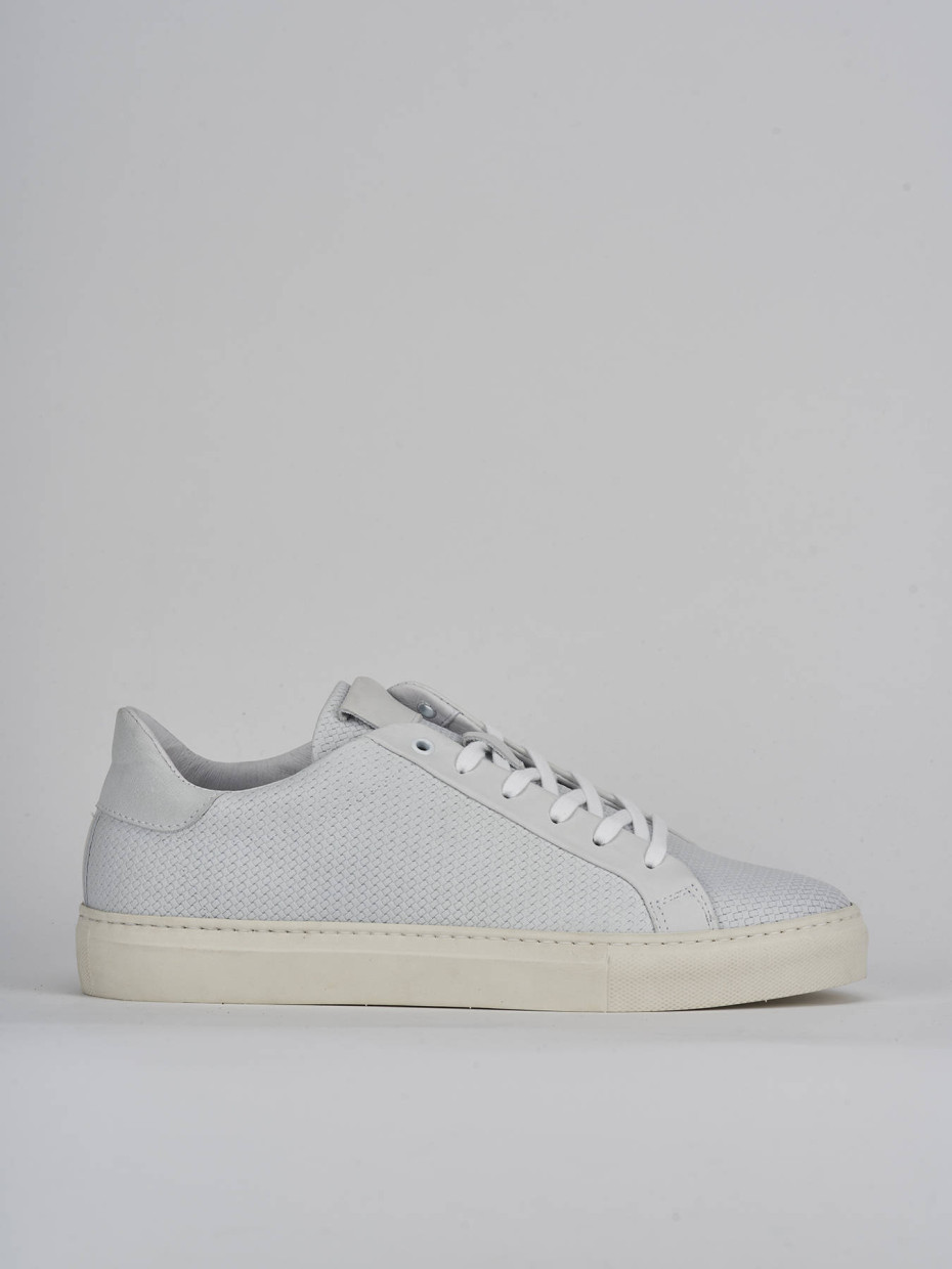 Sneakers pelle bianco