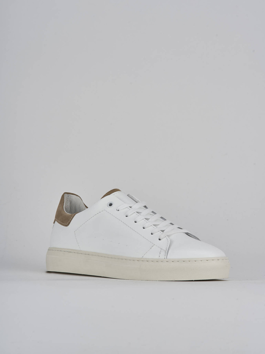 Sneakers pelle bianco