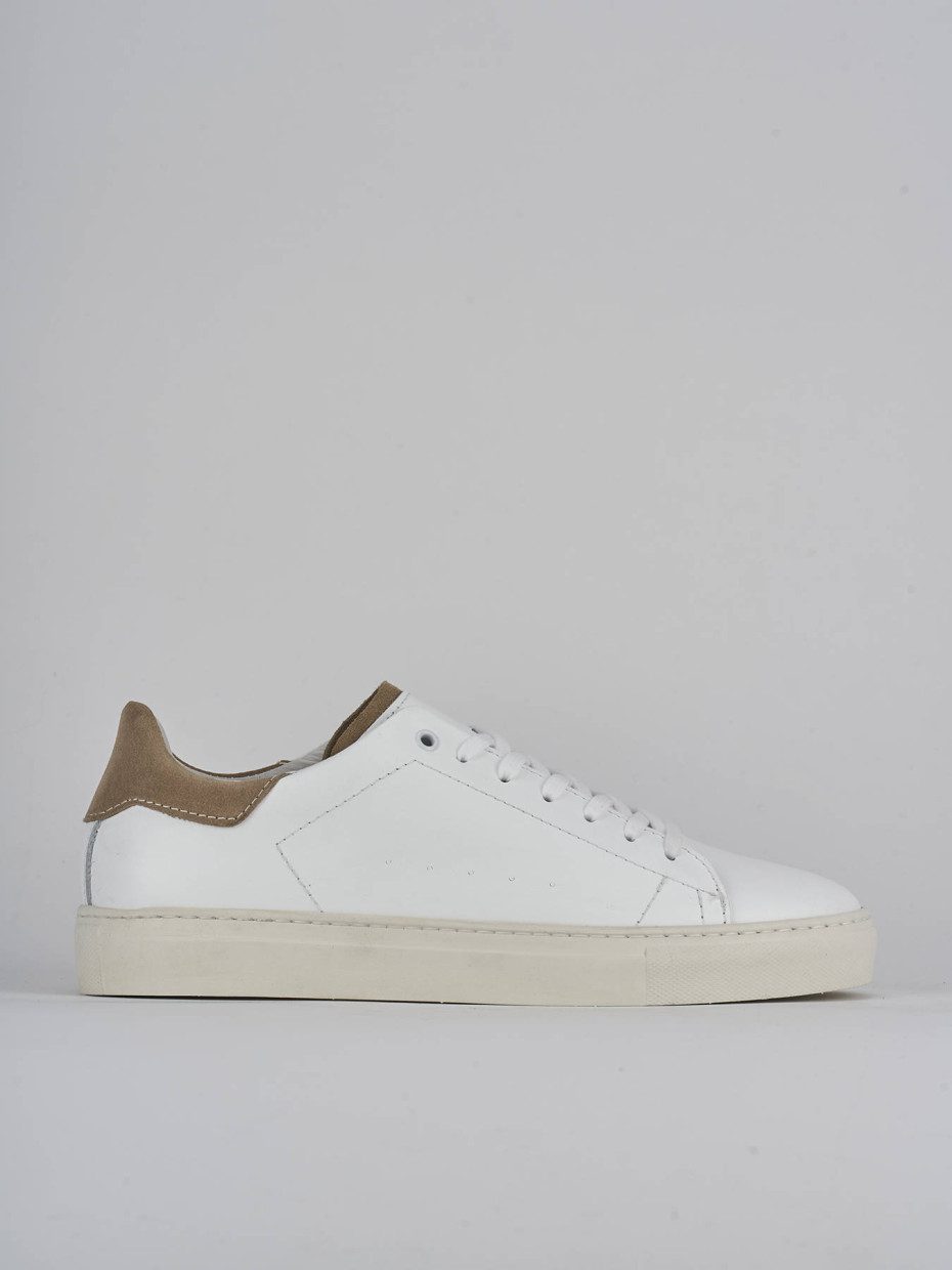 Sneakers pelle bianco