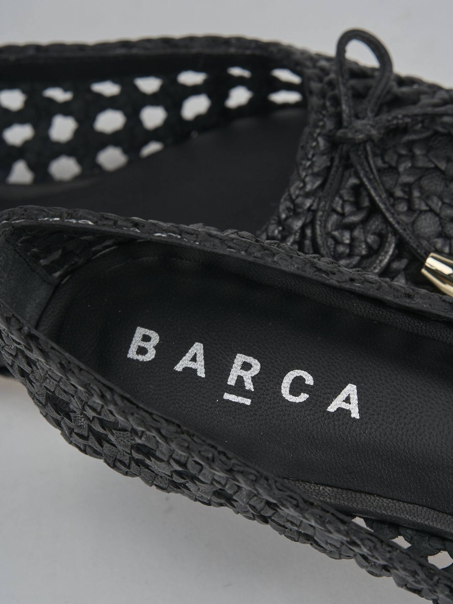 Ballerine tacco 1cm pelle nero