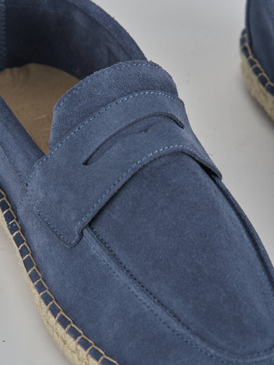 Mocassini camoscio jeans