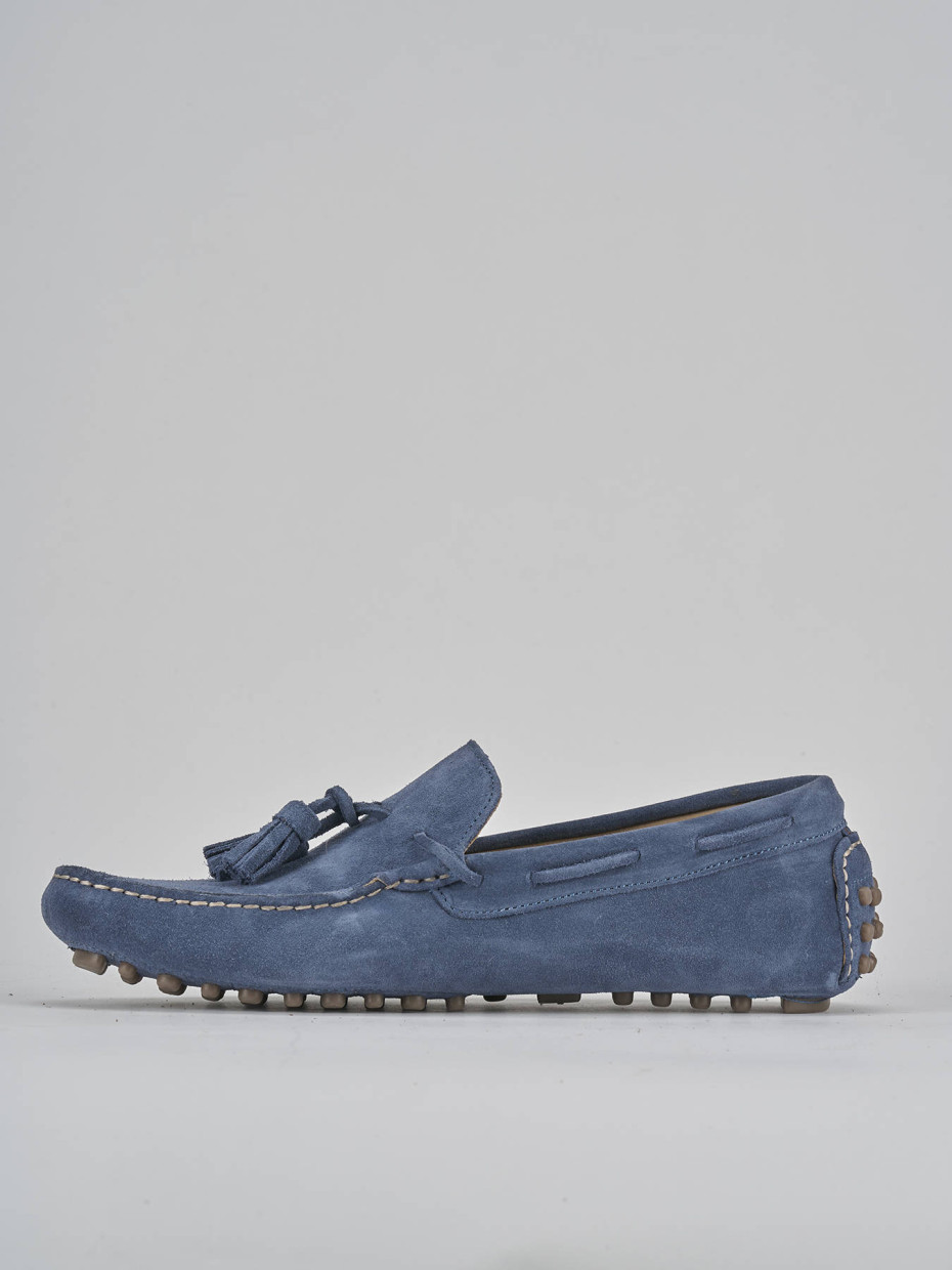 Mocassini camoscio jeans