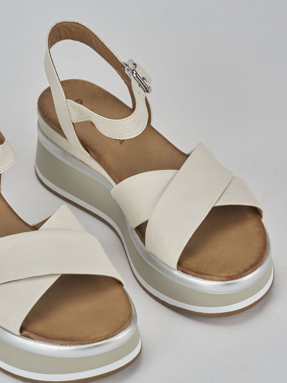 Sandali zeppa tacco cheap