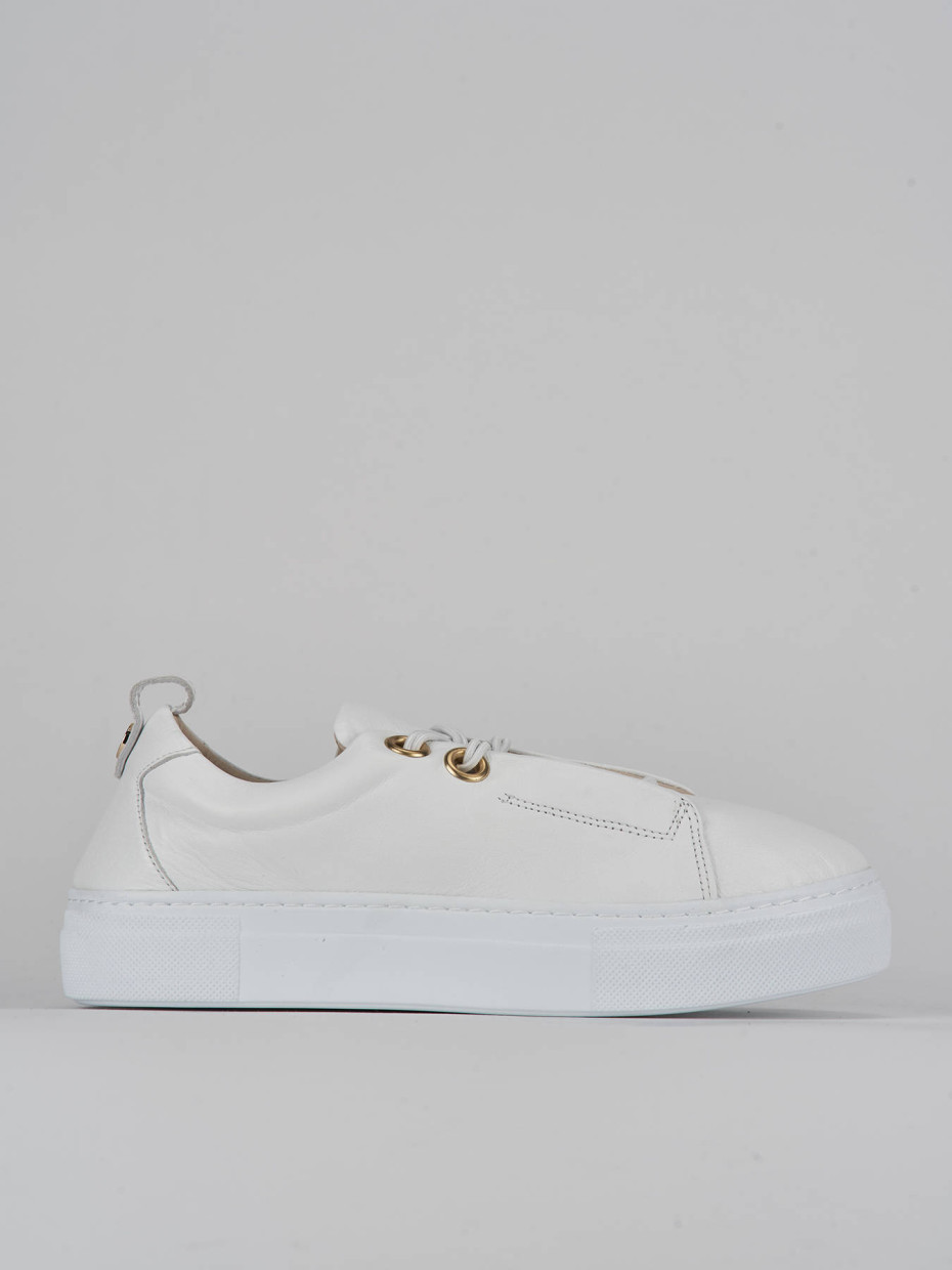 Sneakers pelle bianco