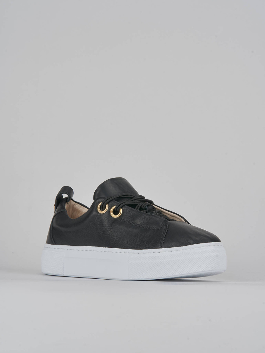 Sneakers pelle nero