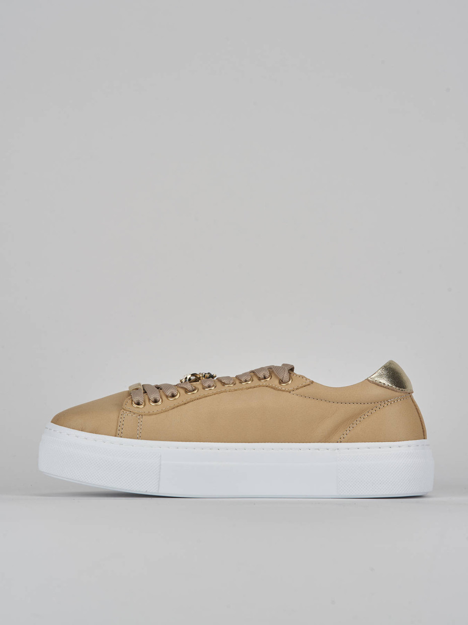Sneakers pelle marrone