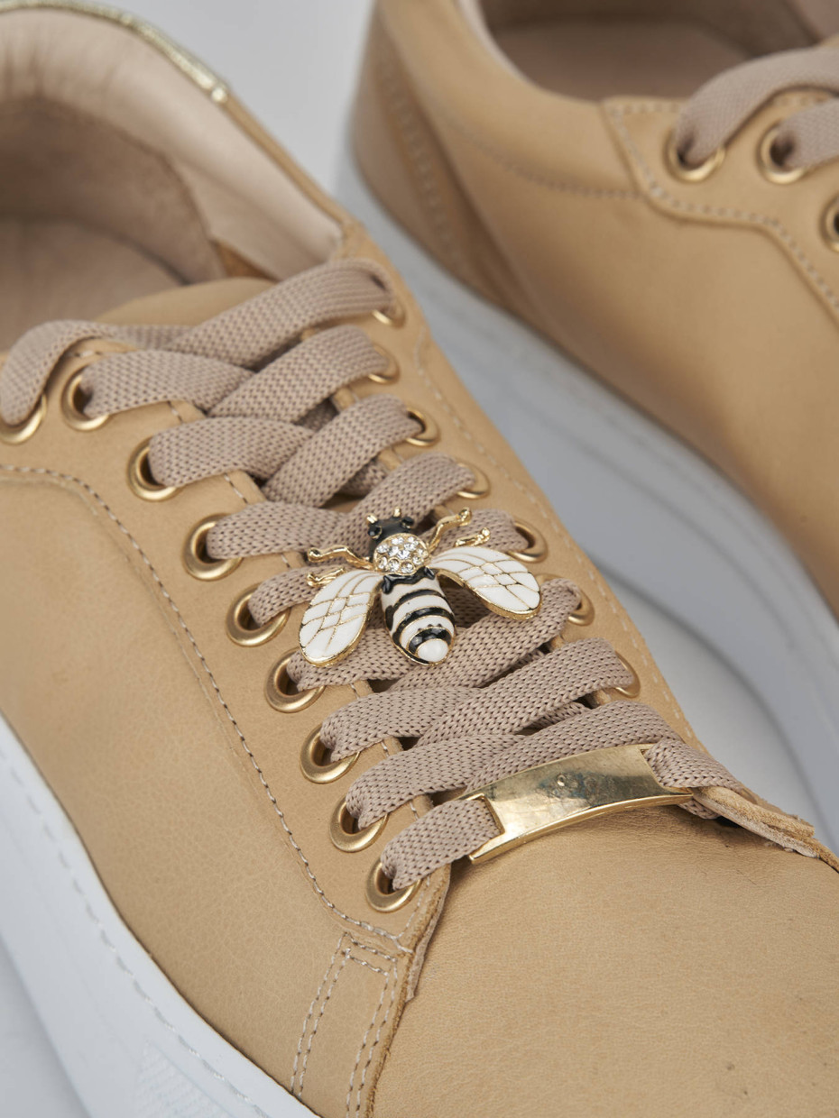 Sneakers pelle marrone