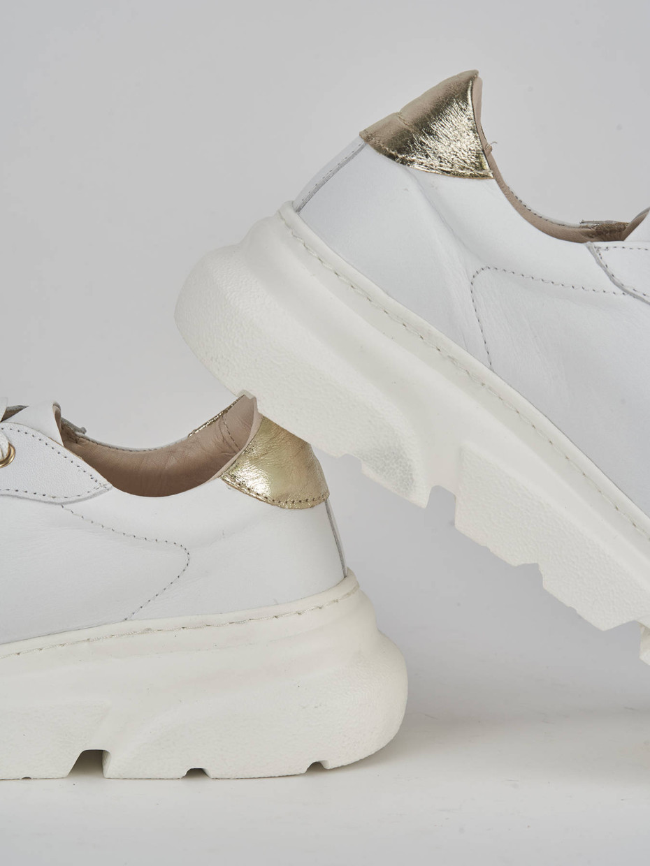 Sneakers pelle bianco Barca Stores