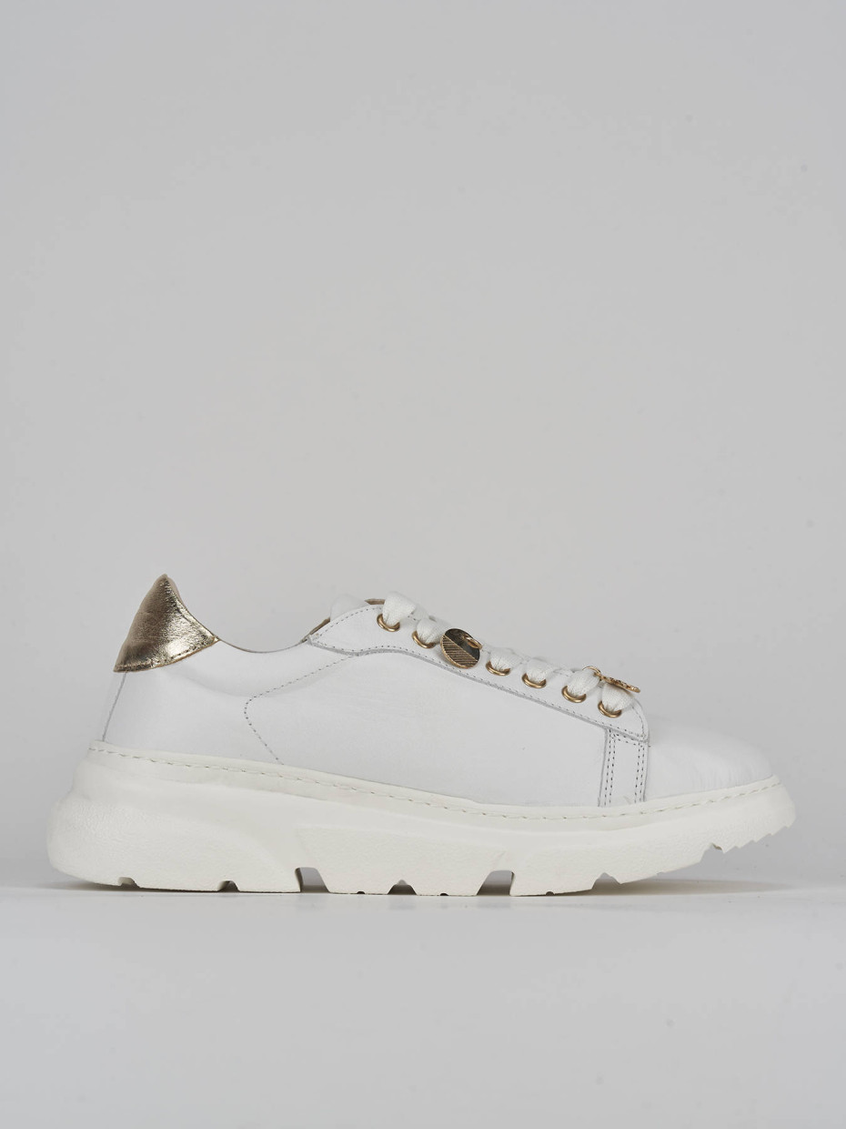 Sneakers pelle bianco