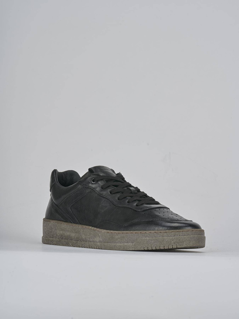 Sneakers pelle nero