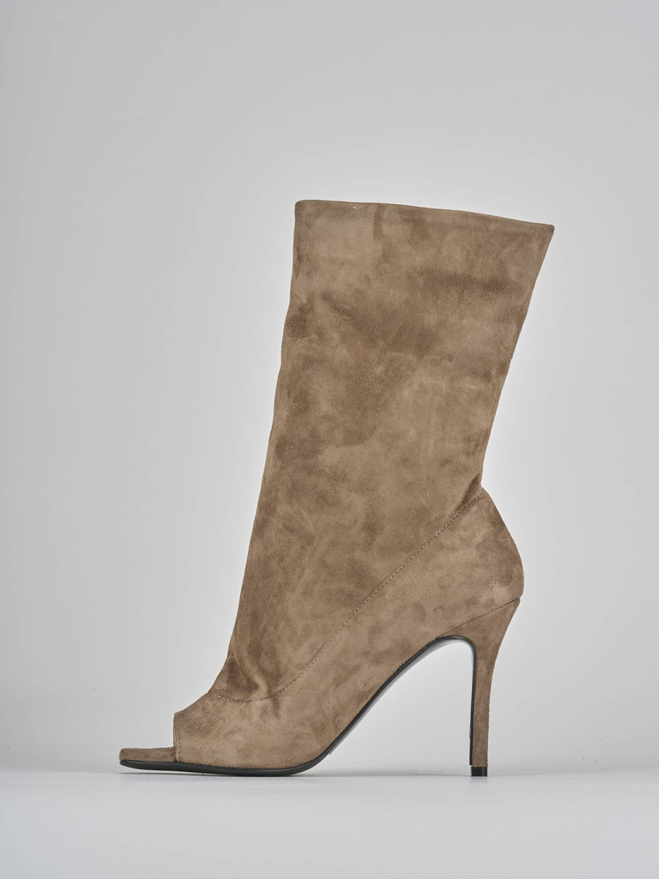 Open toe stivaletti shop