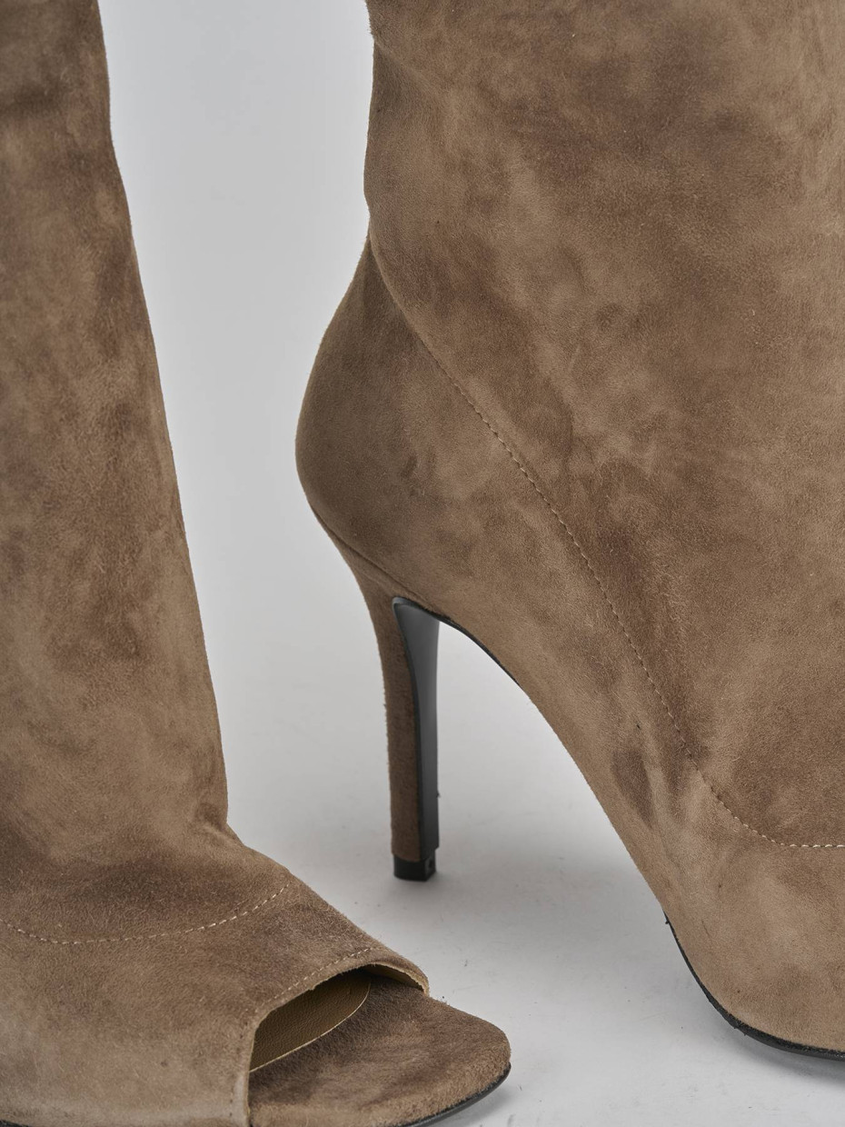 Stivaletti open toe best sale