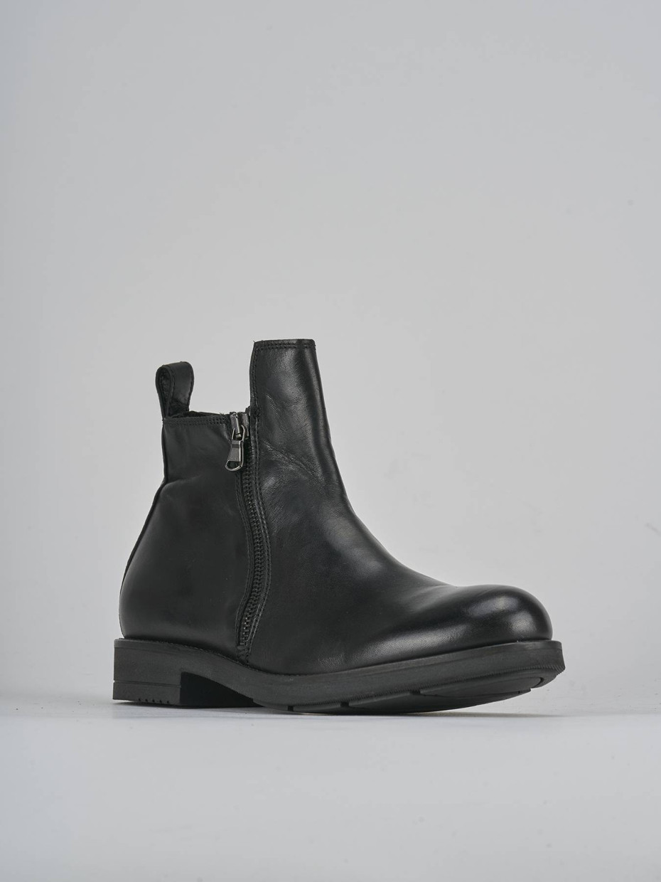 Stivaletti pelle nero