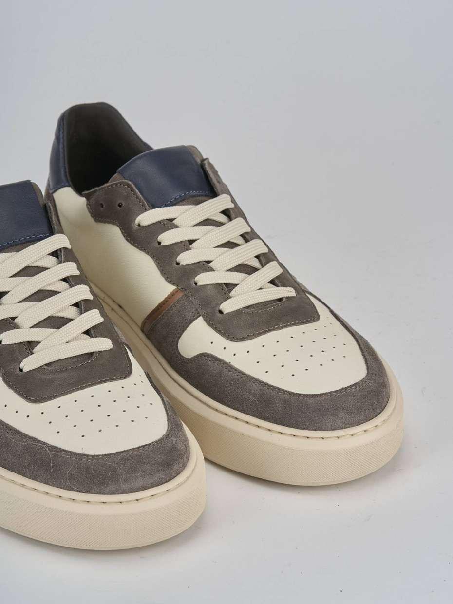 Sneakers pelle beige