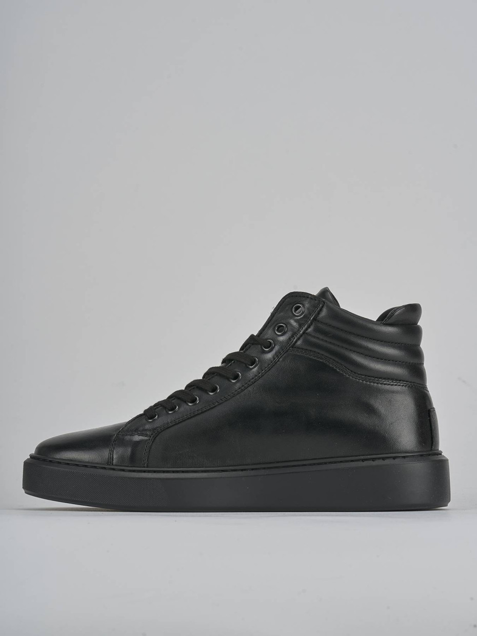 Sneakers pelle nero