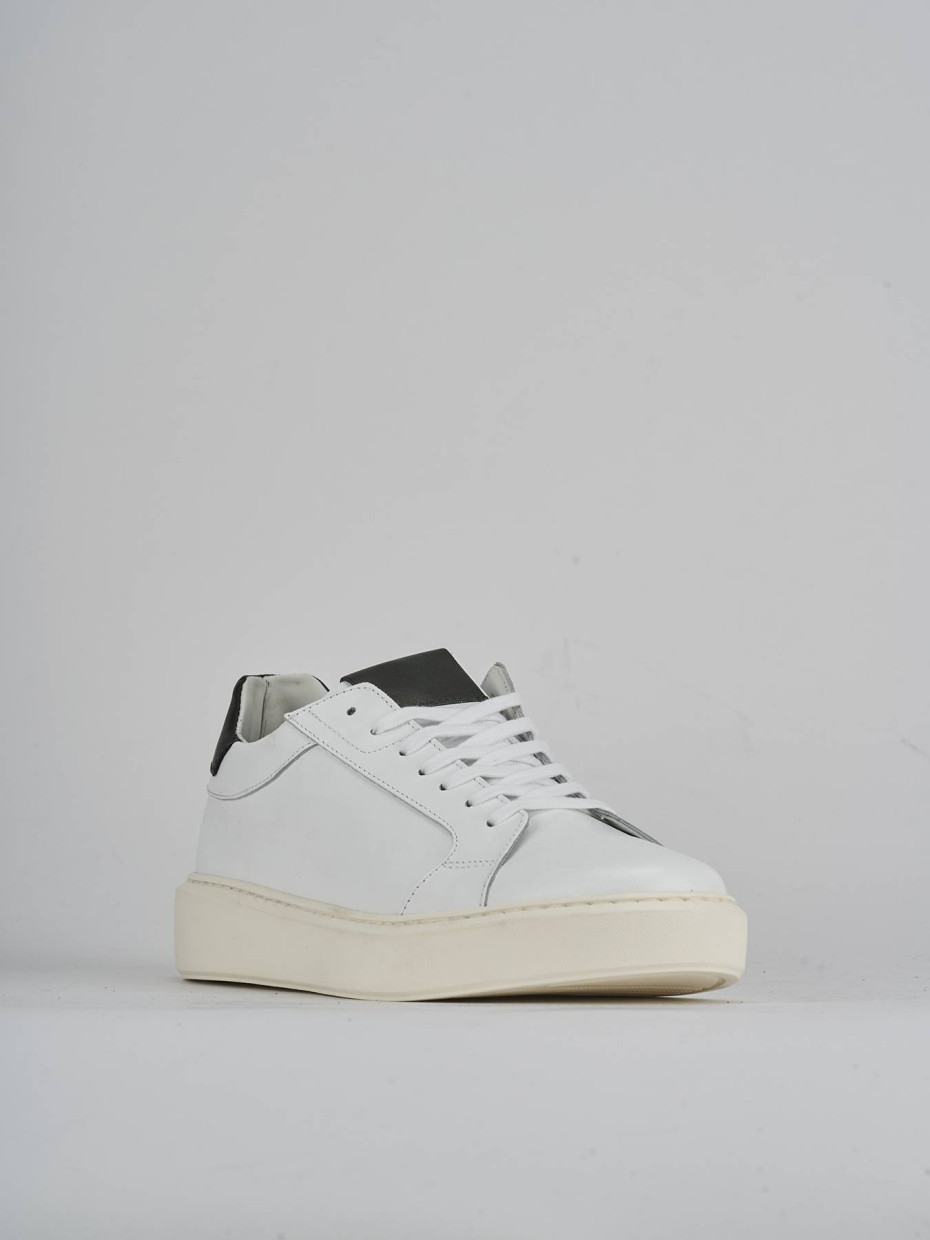 Sneakers pelle bianco