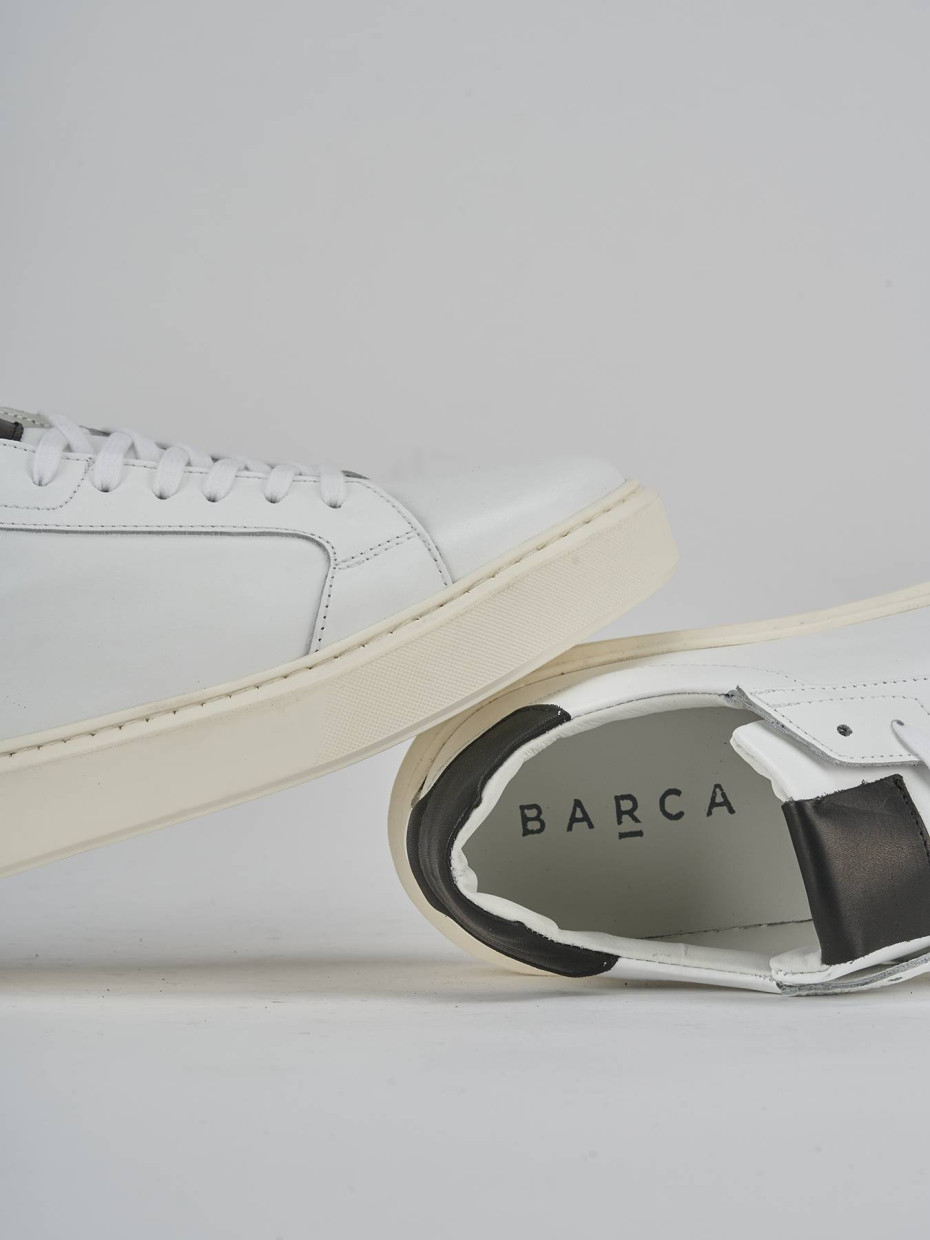 Sneakers pelle bianco
